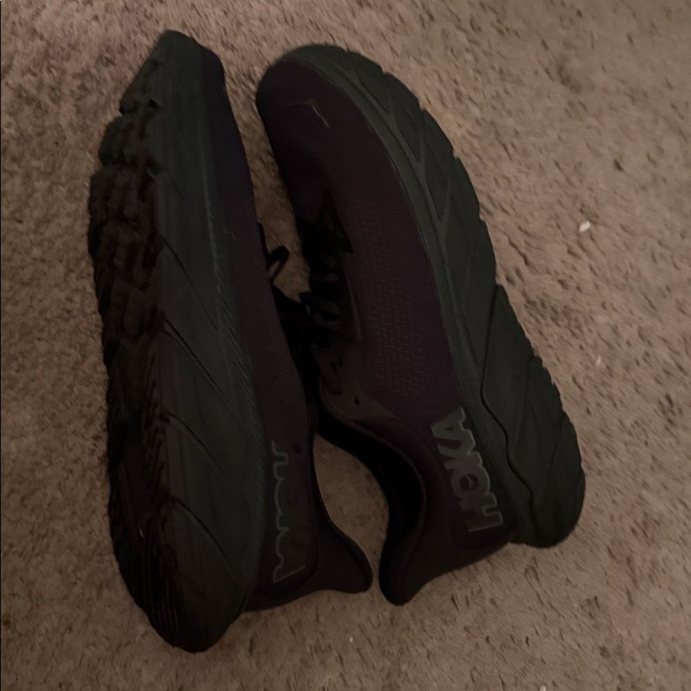 Hoka men Arahi 7 Everyday Running Shoes Black Size 11